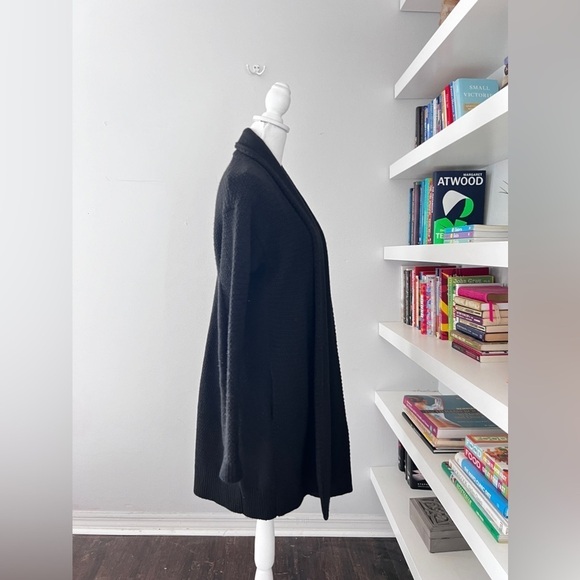 Vince Black Cotton Yak and Wool blend Cardigan Sweater size small - Picture 8 of 12